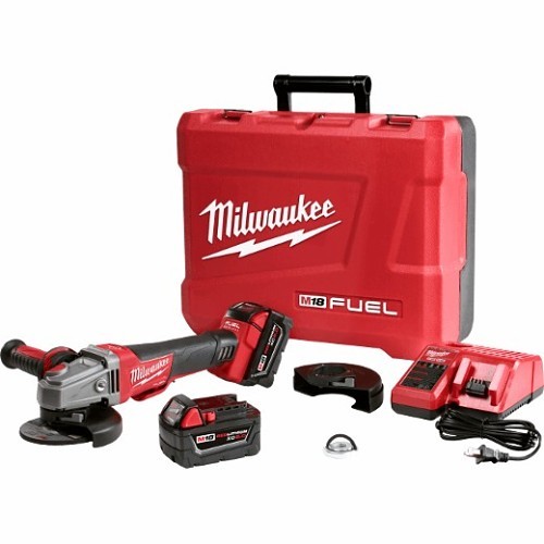 Milwaukee® 2783-22 Braking Grinder Kit, 18 V, Lithium-Ion Battery