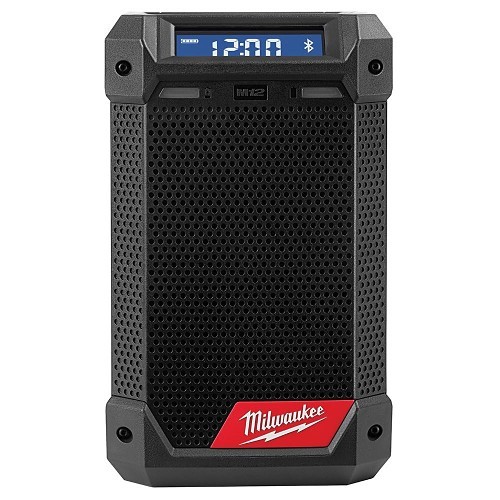 Milwaukee® 2951-20 M12™ Cordless Reconditioned Weather-Resistant Jobsite Radio, 12 V, M12™ CP 2.0 Battery