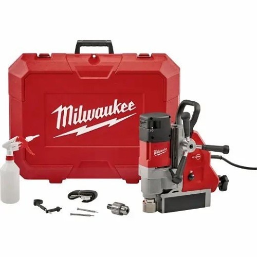 Milwaukee® 4274-21 Magnetic Drill Kit, Kit, 1-5/8 in Chuck, 120 VAC, 730 rpm No-Load Speed