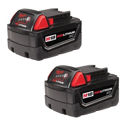 Milwaukee® 48-11-1822 Two-Battery Pack, M18, 18 V Nominal