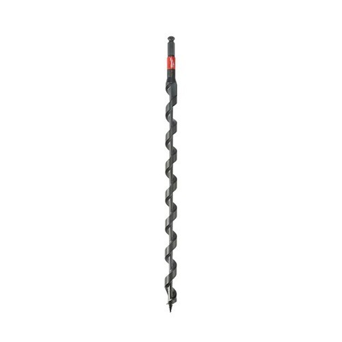 Milwaukee® 48-13-6705 Lineman's Impact Drill Bit, Auger, 11/16 in Dia, 18 in Overall Length, Wide Flute