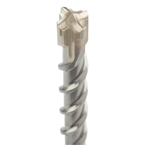 Milwaukee® 48-20-7210 Rotary Hammer Drill Bit, 13/32 in Shank, SDS Plus Shank, 6 in Cutting Depth, Carbide Tipped Cutting Edge, 8 in Overall Length