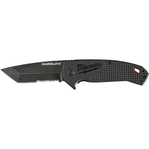 Milwaukee® 48-22-1998 Pocket Knife, Serrated Blade, 3 in Blade Length, D2 Steel Blade