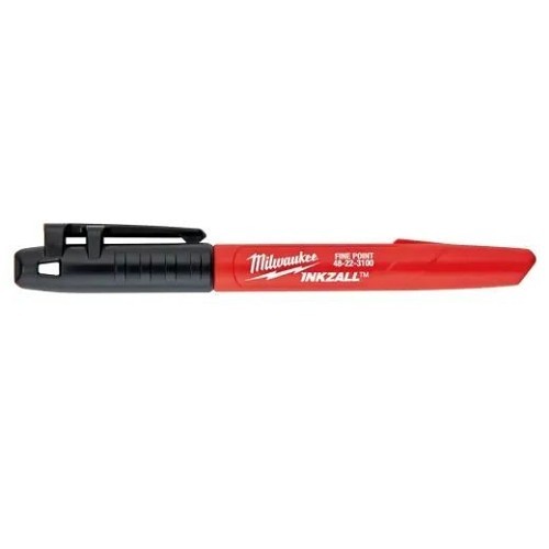 Milwaukee® 48-22-3104 Marker, Fine Point Tip, Acrylic Tip, Black