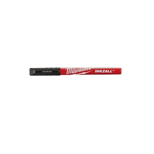 Milwaukee® 48-22-3164 Pen, 0.5 mm Tip, Ultra Fine Point Tip, Polyethylene Tip, Black