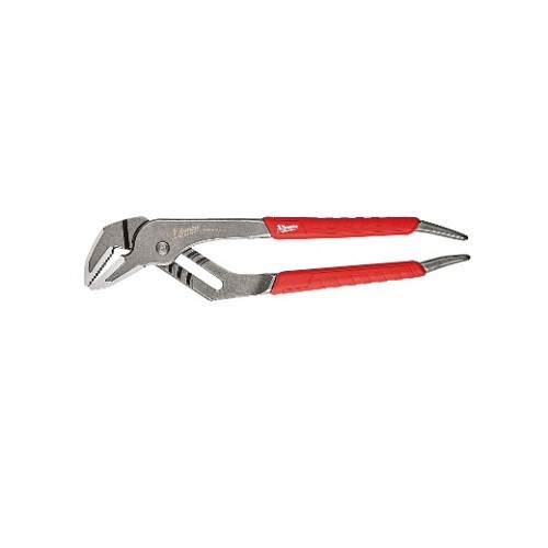 Milwaukee® 48-22-6312 Plier, 2-1/4 in Nominal Capacity, Straight Jaw, 1.42 in L Jaw, Alloy Steel Jaw, No Insulated Grip, 12 in Overall Length, No Non-Sparking