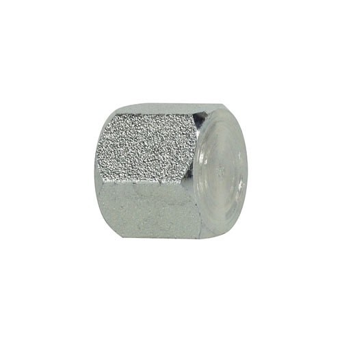 Midland 0304C10 Cap Nut, 5/8 x 7/8 in Nominal, 37 deg JIC Flare, Stainless Steel