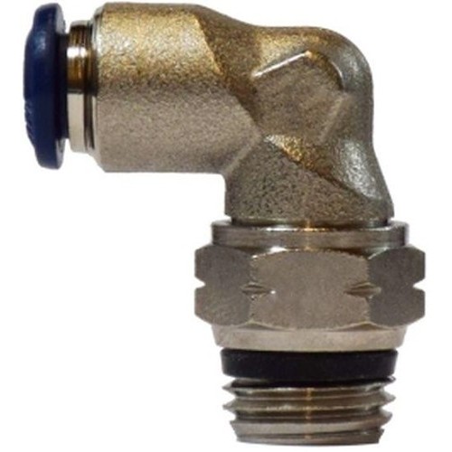 Midland 20535N Pipe Fitting, 1/8 x 1/4 in Nominal, Male, Brass, NICKEL PLATED