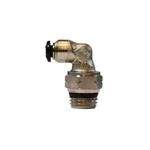 Midland 20708N Pipe Fitting, 4 mm x 1/8 in Nominal, MPT, Brass, NICKEL PLATED