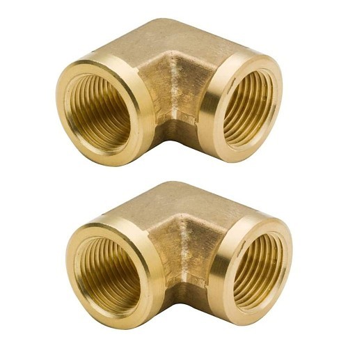 Midland 28015 Pipe Fitting, 3/8 x 1/4 in Nominal, FNPT, Brass