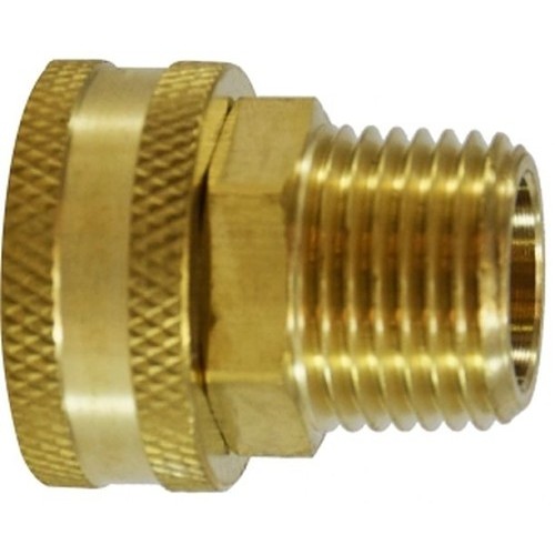 Midland 30183 Pipe Fitting, 3/4 x 1/2 in Nominal, Male x FNPT, Brass