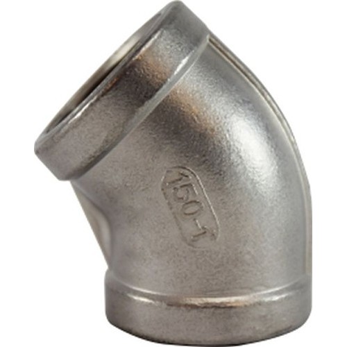 Midland 63181 Pipe Elbow, 1/4 in Nominal, 316 Stainless Steel