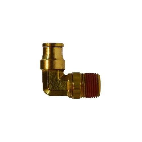 Midland 691006S Swivel Male Elbow, Tube x MNPTF, 5/8 x 3/8 in Nominal, Brass