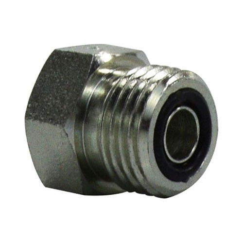 Midland FSO240820 Hydraulic Plug, 1-1/4 in x 1-11/16-12 Nominal, Tube OD x Male O-Ring Face Seal, Steel