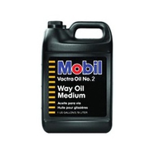 Mobil 100772 Vactra No 2 Mineral Way Oil, 1 gal, Characteristic, Liquid, Brown