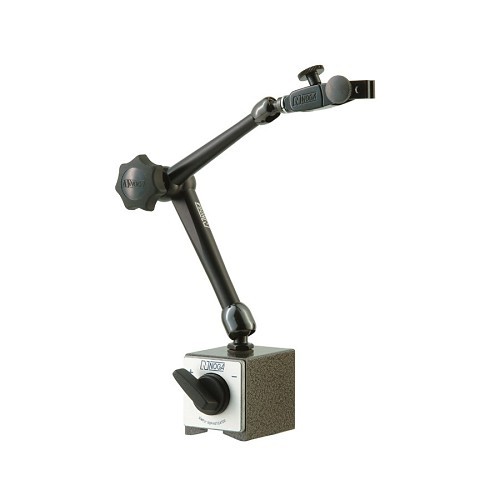 NOGA DG61003 DG Holder With Universal Swivel Clamp, 176 lb, 60 mm L x 50 mm W x 55 mm H Base, 282 mm OAL, 0.54 in Dia