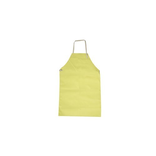 NSPA CutGuard™ A02KV24X36 Apron, Kevlar® Twill, 36 in Length, 24 in Width, Strap/Slide Snap Closure, Resists: Abrasion, Cut, 24 x 36 in, Yellow