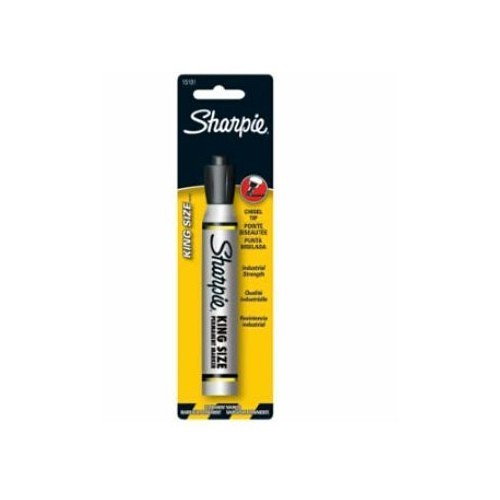 Newell Brands Sharpie® 586-15101PP Permanent Marker, Black Ink, Large Tip, Chisel