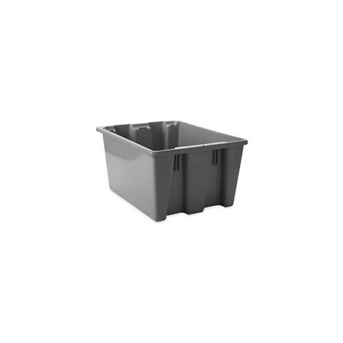 Newell Brands Rubbermaid® 640-1721-GRAY Storage Box, 1.3 cu-ft, Gray