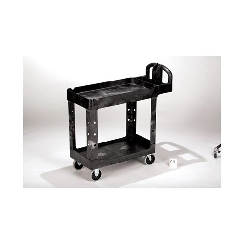 Newell Brands Rubbermaid® 640-4500-88-BLA Utility Cart, 500 lb, Black