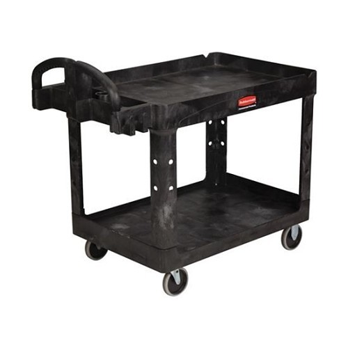 Newell Brands Rubbermaid® 7126485 Utility Cart, 45-1/4 in Overall Length, 25-7/8 in Overall Width, 33-1/4 in Overall Height, 500 lb