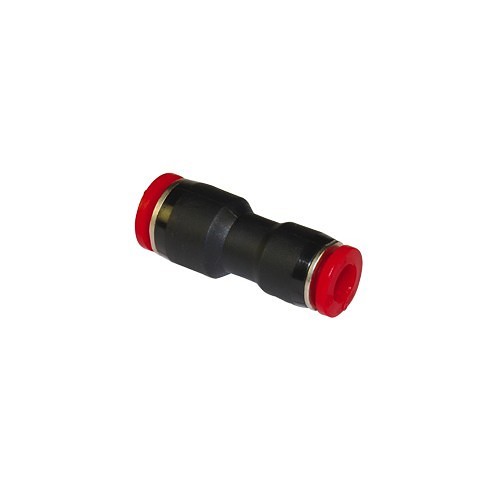 Norgren Pneufit C00200806 Union Connector, Unequal Straight, Union, 8 x 6 mm mm Nominal, Push-In, PBT