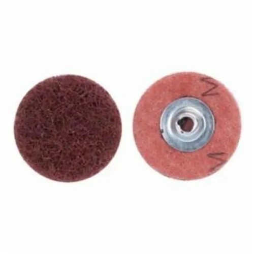 Norton® Norton® 08834166395 Buffing Disc, 2 in Disc Dia, Type TS (Type II) Attachment, Aluminum Oxide Disc, Medium Grade