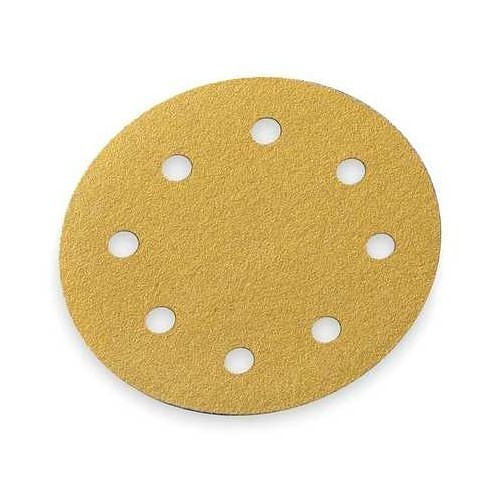 Norton® Norton® 66261130245 Coated Abrasive Hook and Loop Disc, 5 in Disc Dia, 60 Grit, COARSE Grade, Aluminum Oxide Abrasive, Paper Backing