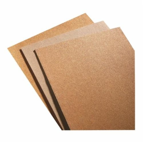 Norton® Norton® 66261139364 Coated Sandpaper Sheet, 11 in Length, 9 in Width, 180 Grit, Fine Grade, Aluminum Oxide Abrasive, Anti-Loading Paper Backing