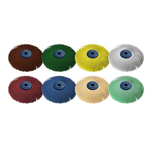 Norton® 79281832278 Abrasive Radial Disc, 4 in Disc Dia, 1/2 in, Ultar Fine Grade, Aluminum oxide Abrasive