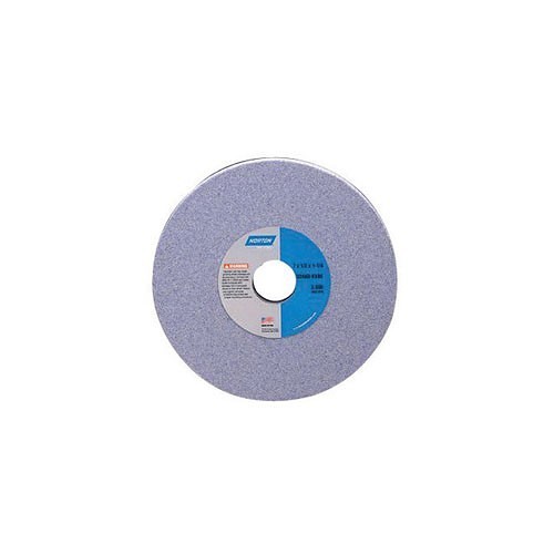 Norton Saint Gobain 66252940864 Straight Grinding Wheel, 7 in Wheel Dia, 1/2 in Wheel Thickness, 1-1/4 in Center Hole, 46 Grit, Aluminum Oxide Abrasive
