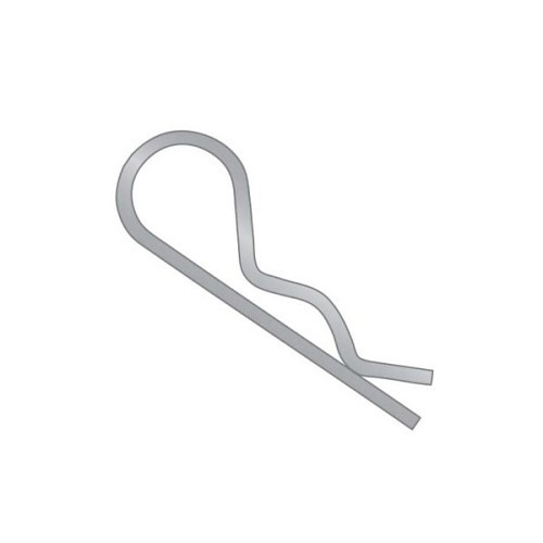 Novolex HERITAGE BPS-218 Hair Pin, 0.062 Wire x 0.375side Eye in Dia, 1.563 in Length, Stainless Steel, Plain, Fits Shaft Size: 3/8 to 1/2 in