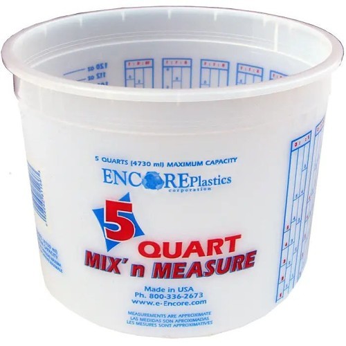 Paint Container, 5 qt Pail Container