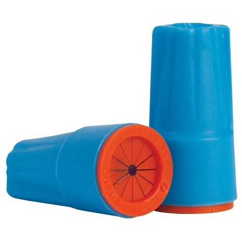 Wire Connector With Silicone Wire Nut, 22 to 12 AWG Conductor