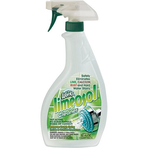 Rust/Lime Remover, 32 oz Container, Spray Bottle Container