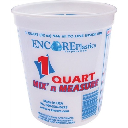 Disposable Paint Container, 1 qt