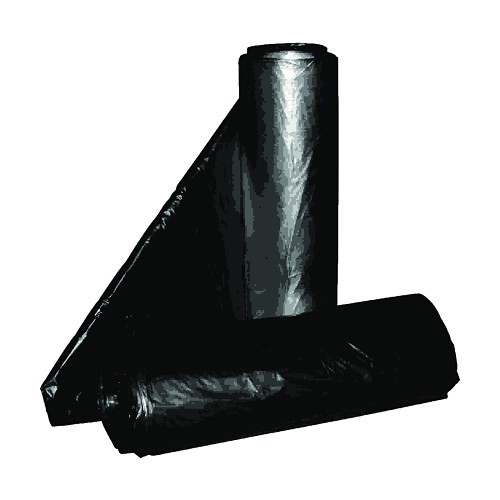 Trash Bag, 7 to 10 gal, Black