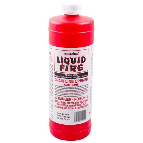 Drain Cleaner, 1 qt Container