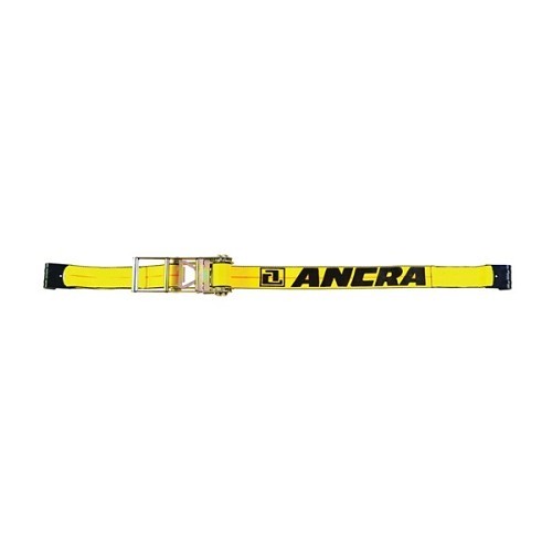 Ratchet Strap, 27 ft Length, 3 in Width, 5400 lb Load, Polyester