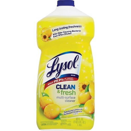 All Purpose Cleaner, 40 oz Container, Fresh Lemon Odor/Scent