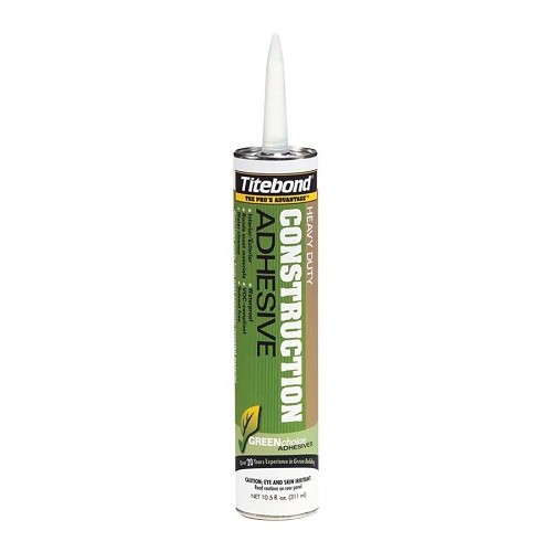 Titebond® Construction Adhesive, Solv Free Heavy Duty, Beige, 10 oz Cartridge