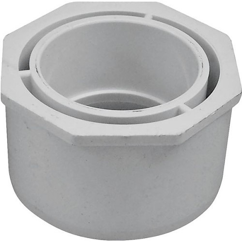 Bushing, Bushing, 3 x 2 in Nominal, Spigot x Slip, SCH 40/STD Schedule, PVC