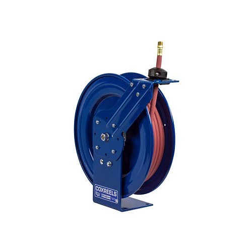 Spring Driven Hose Reel, 50 ft Hose, 300 psi