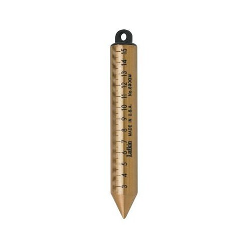 Crescent/Lufkin 182-TT590N Plumb Bob, 1 in Dia, Brass