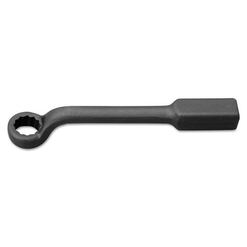 MARTIN TOOLS 276-8812 Box End Wrench, Imperial, 2 in Wrench Opening, 12 Points, 45 deg Offset, 13 in Overall Length, Forged Alloy Steel, Black