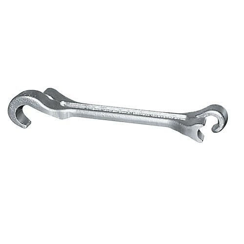 PETOL 306-VW0 Valve Wheel Wrench, 1/2 to 21/32 in Wrench Opening, Open Wrench, 8 in Overall Length