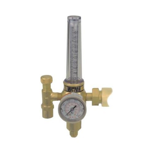 HRF2400 Regulator/Flowmeter, CGA-580 Inlet Connection, 5/8-18 Rhf Outlet, 1-1/2 in Gauge