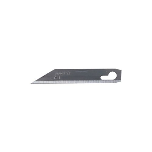 Stanley® Black & Decker ST11-041 Utility Replacement Blade, Pocket Knife, Stainless Steel, 0.04 in Thickness