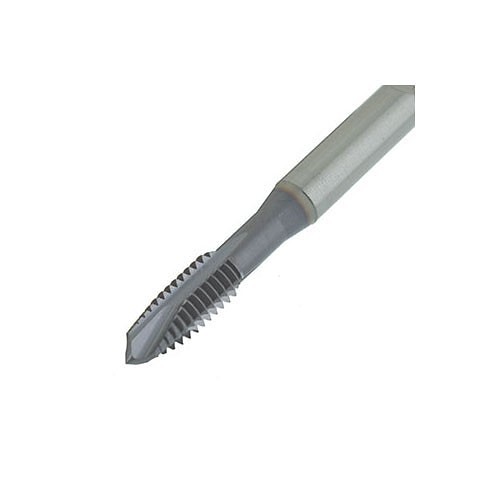 OSG 2809001 Spiral Point Tap, #12-24, H3 Thread Limit, 3.5-4.5P Chamfer, 3 Flutes, Steam Oxide, High Speed Steel, All Materials Material Application, No Through Coolant (Yes/No)
