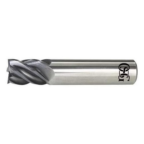 OSG VGM5-0084 Square End Mill, 5/16 in Cutter Dia, 5/8 in Length of Cut, 5 Flutes, 5/16 in Shank Dia, 2-1/2 in Overall Length, EXO